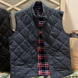 Lined J Crew Vest Blue Men’s Size L